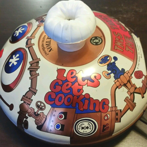 Makery Bakery tin toy/ warmer from 1966 Mattel Met - VINTAGE - Picture 5 of 9